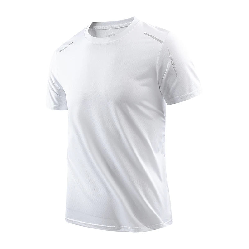 Camisetas chrlck - DRY- FIT- masculinas, esportes ao ar livre, tecido leve,macio  e respirável.