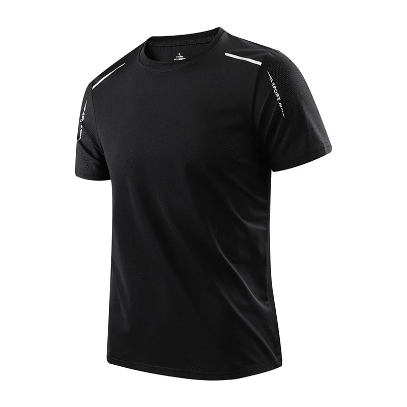 Camisetas chrlck - DRY- FIT- masculinas, esportes ao ar livre, tecido leve,macio  e respirável.